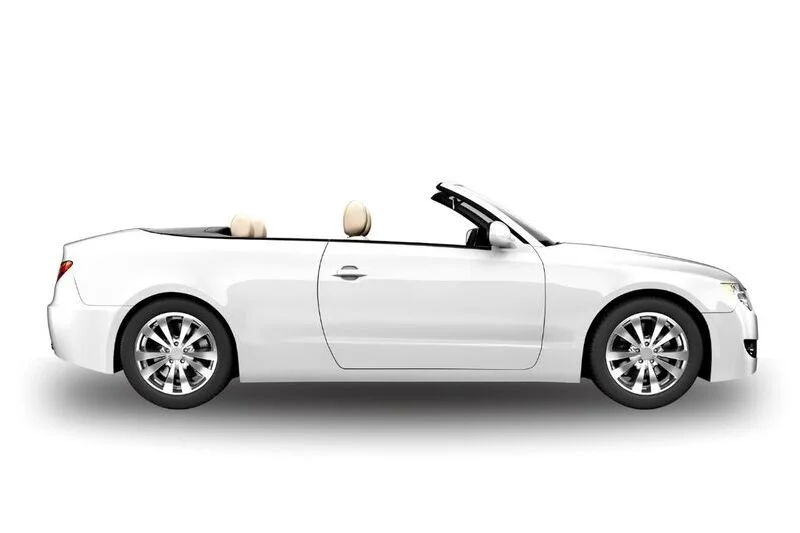 Cabrio von der Seite